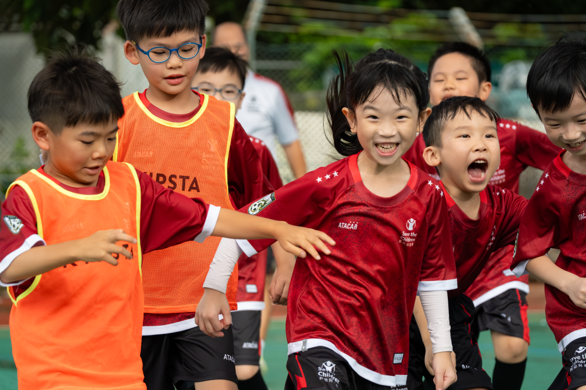 Play to thrive programme group photo